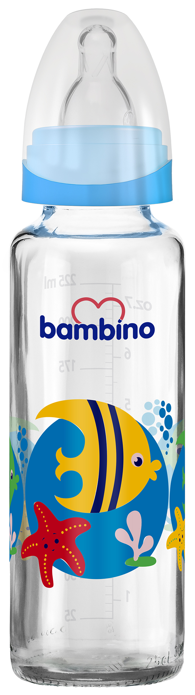 Classic Glass Feeding Bottle 225 Ml No:1