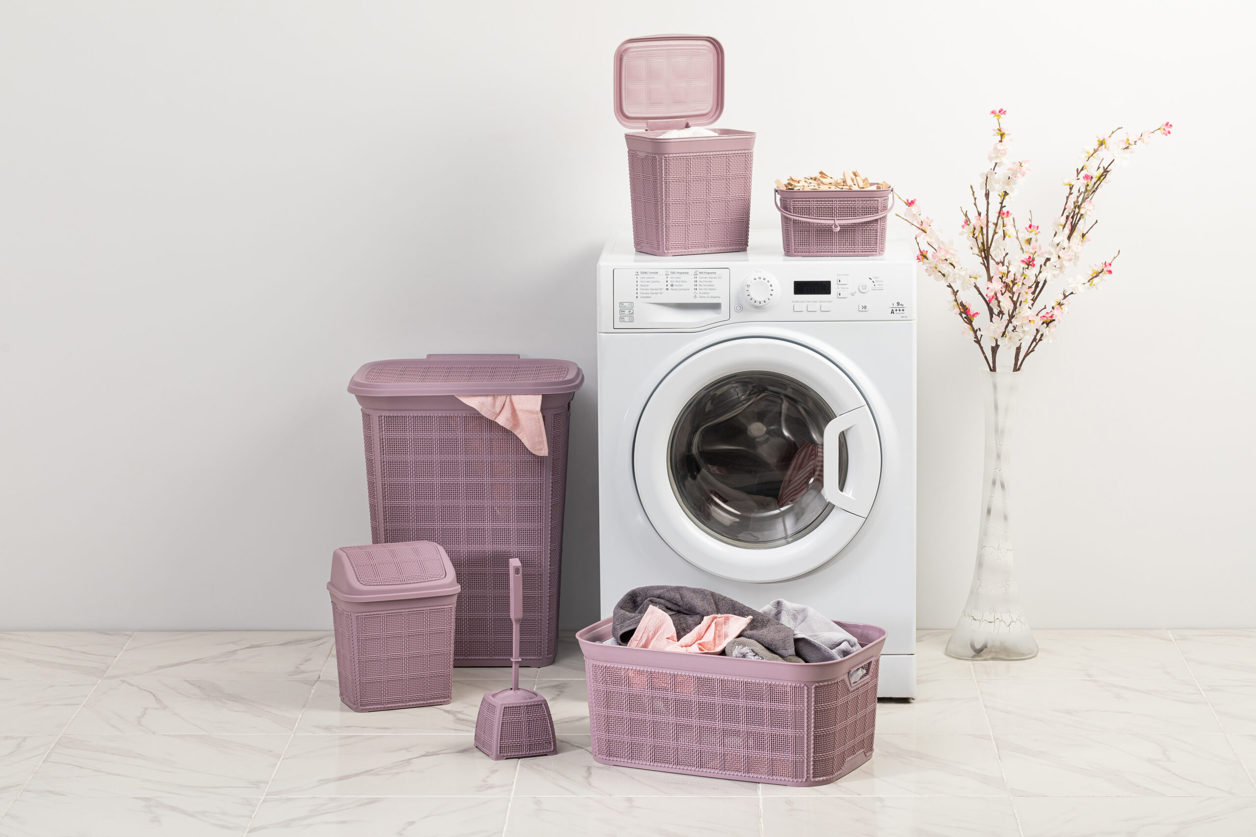 Jute Bath Set 6 Pcs.