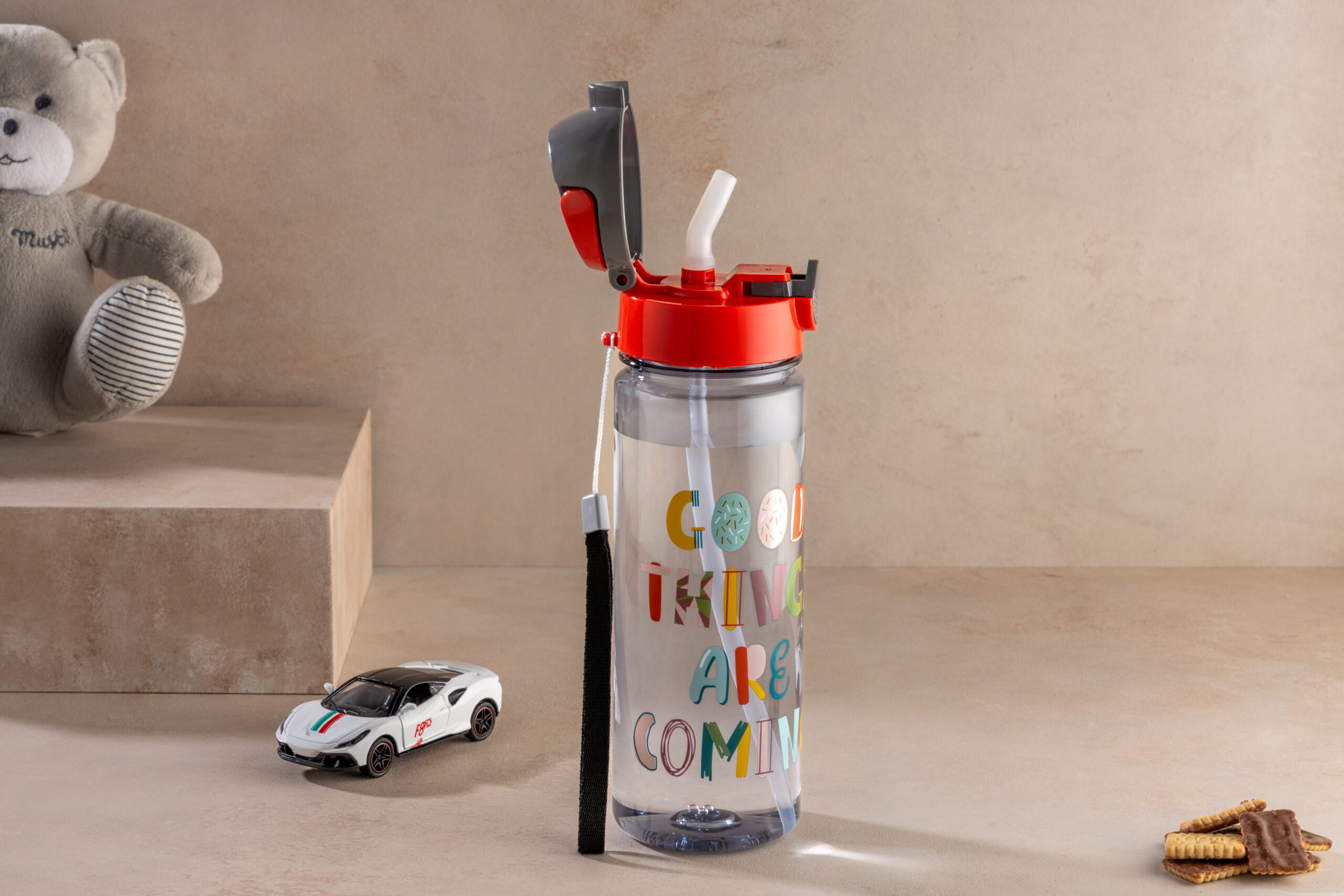 Polycarbonate Water Bottle With Pipette 500 Ml
