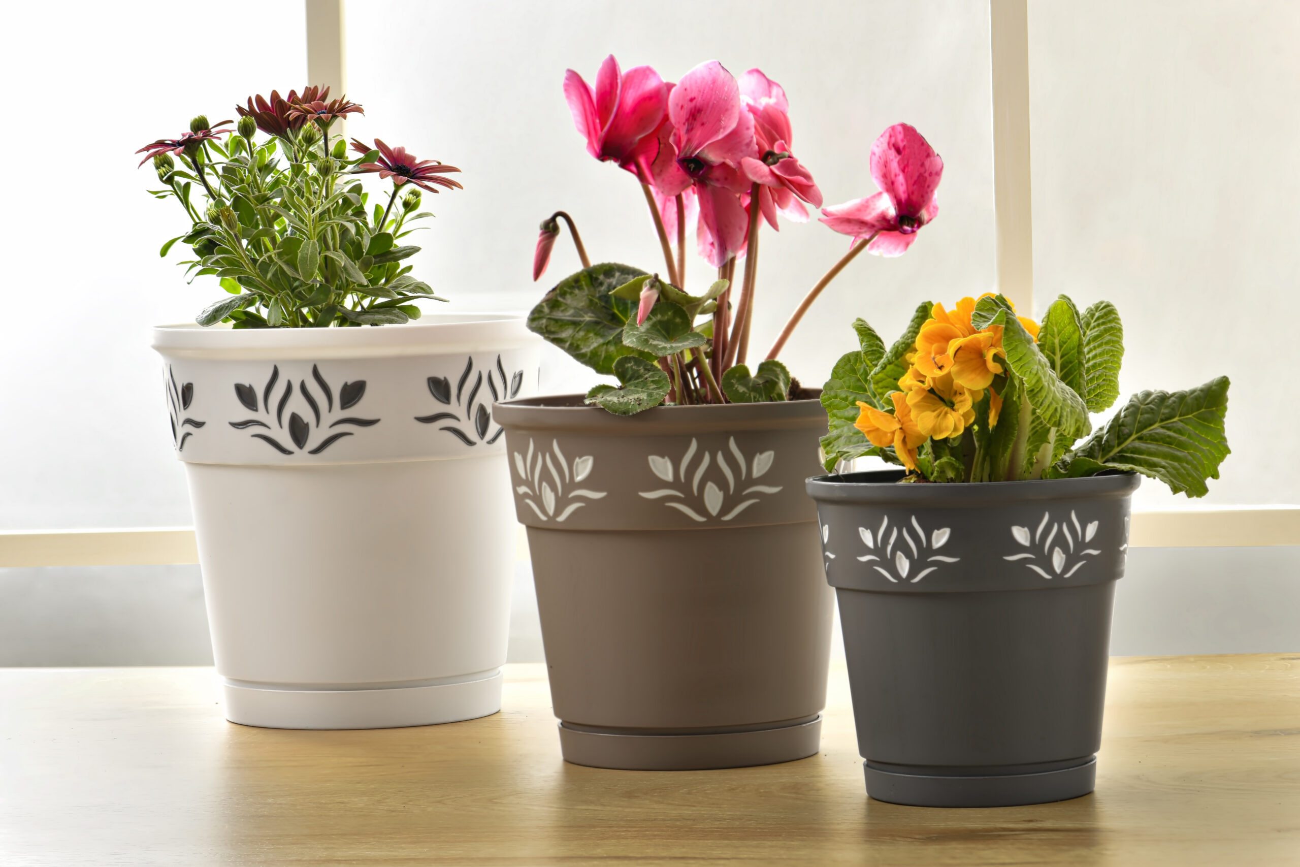 Patterned Flower Pot No: 1 (0,75 Lt)