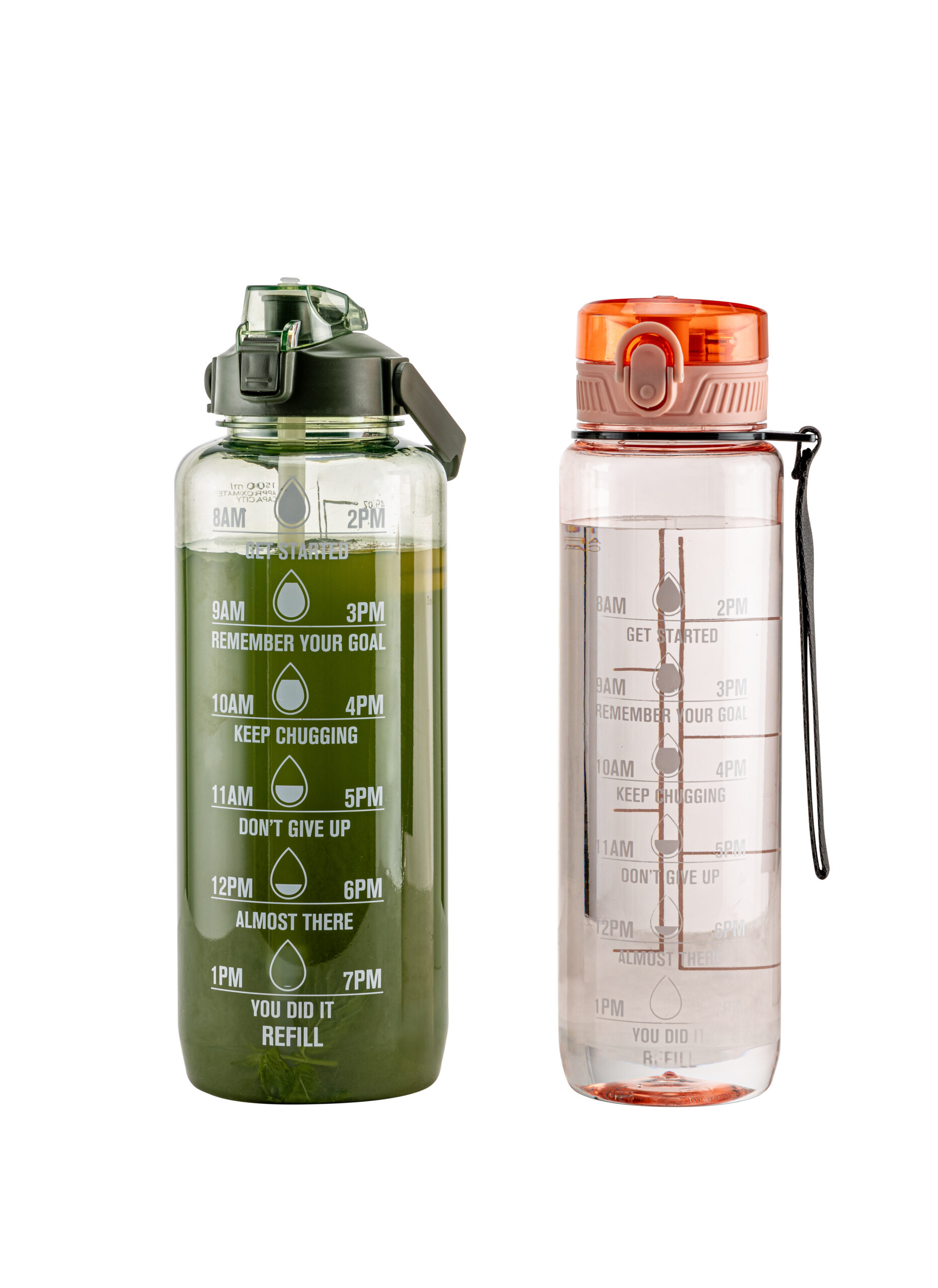 Motivational Water Bottle 1650 Ml