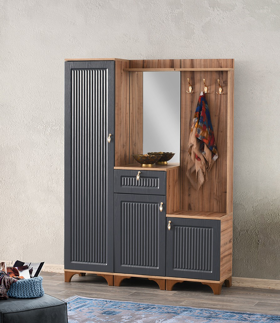 Hayal Cloakroom Antrasite Atlantik
