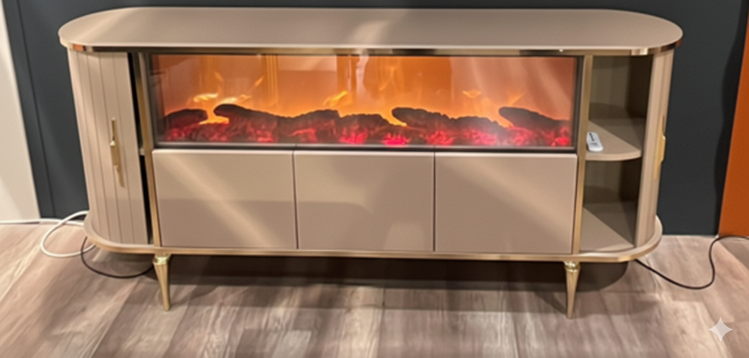 Bukres Console With Doors