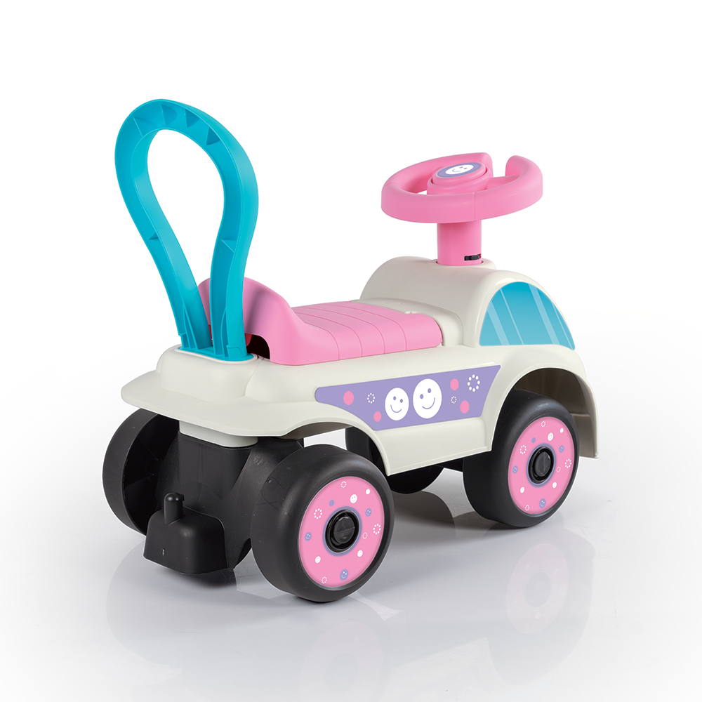 Foot To Floor Car- White New