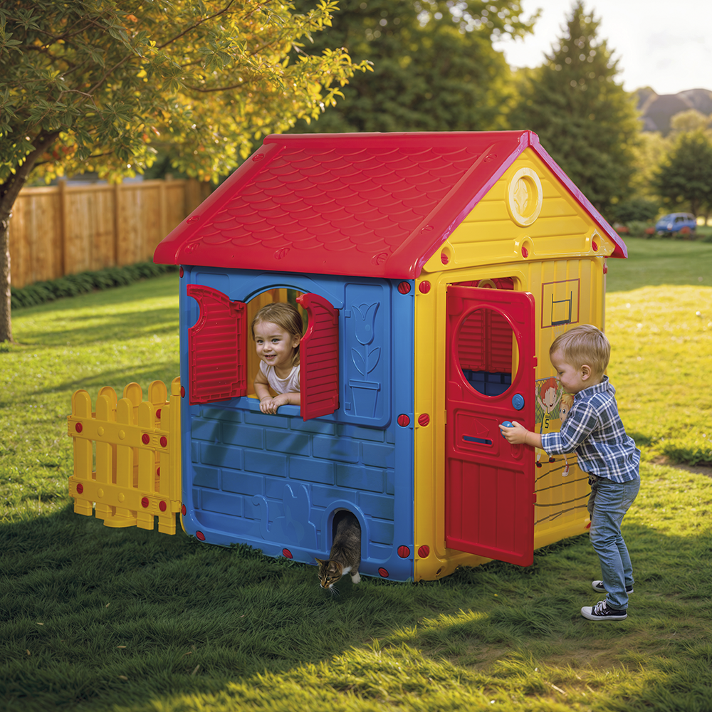 My First House With Fence