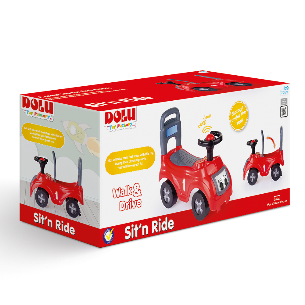 Sit N Ride Red