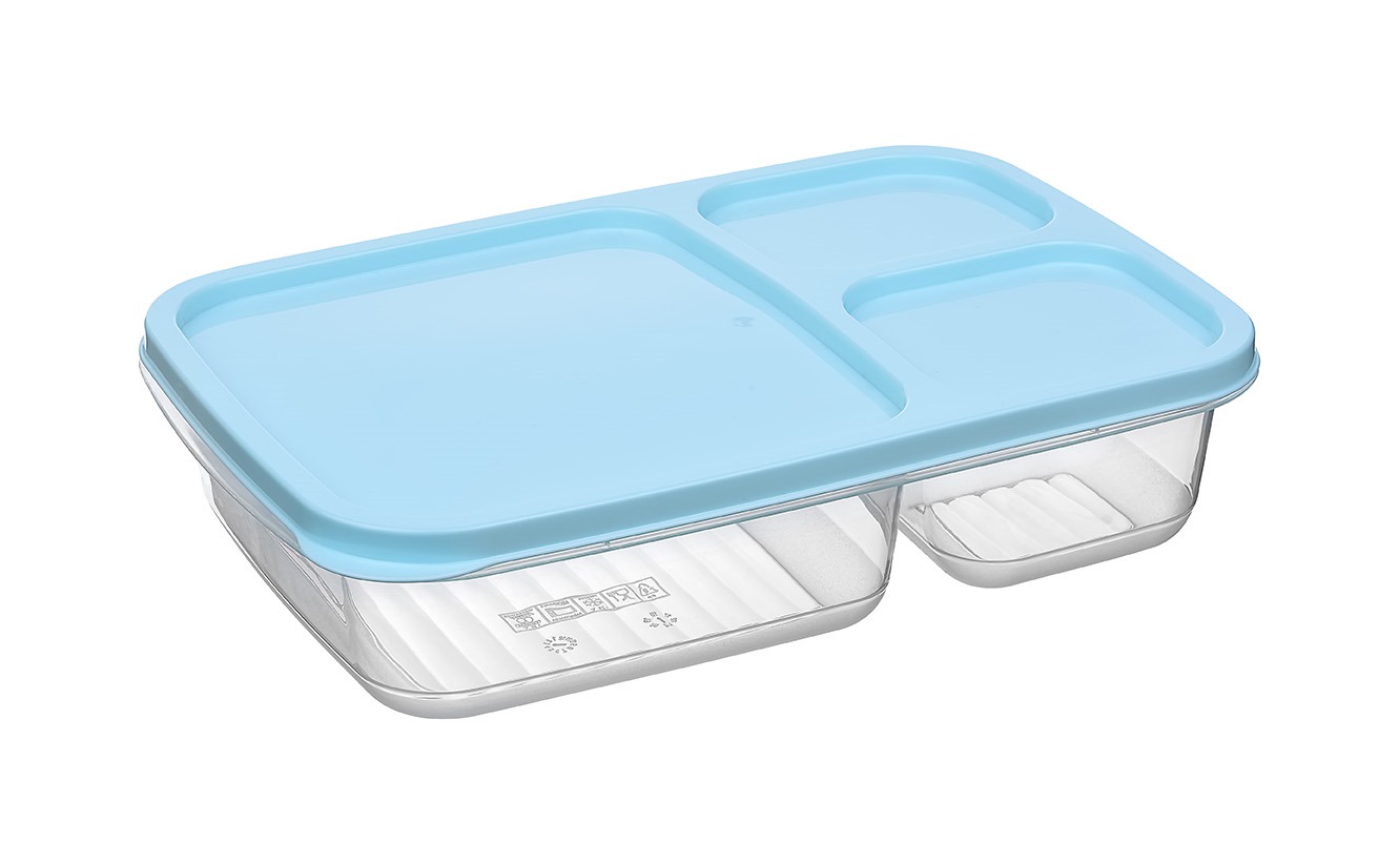 Jolly 3 Divided Strorge Box 1,2 Lt.