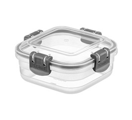 Classy Sealed Square Shallow Storage Box 0,3 L