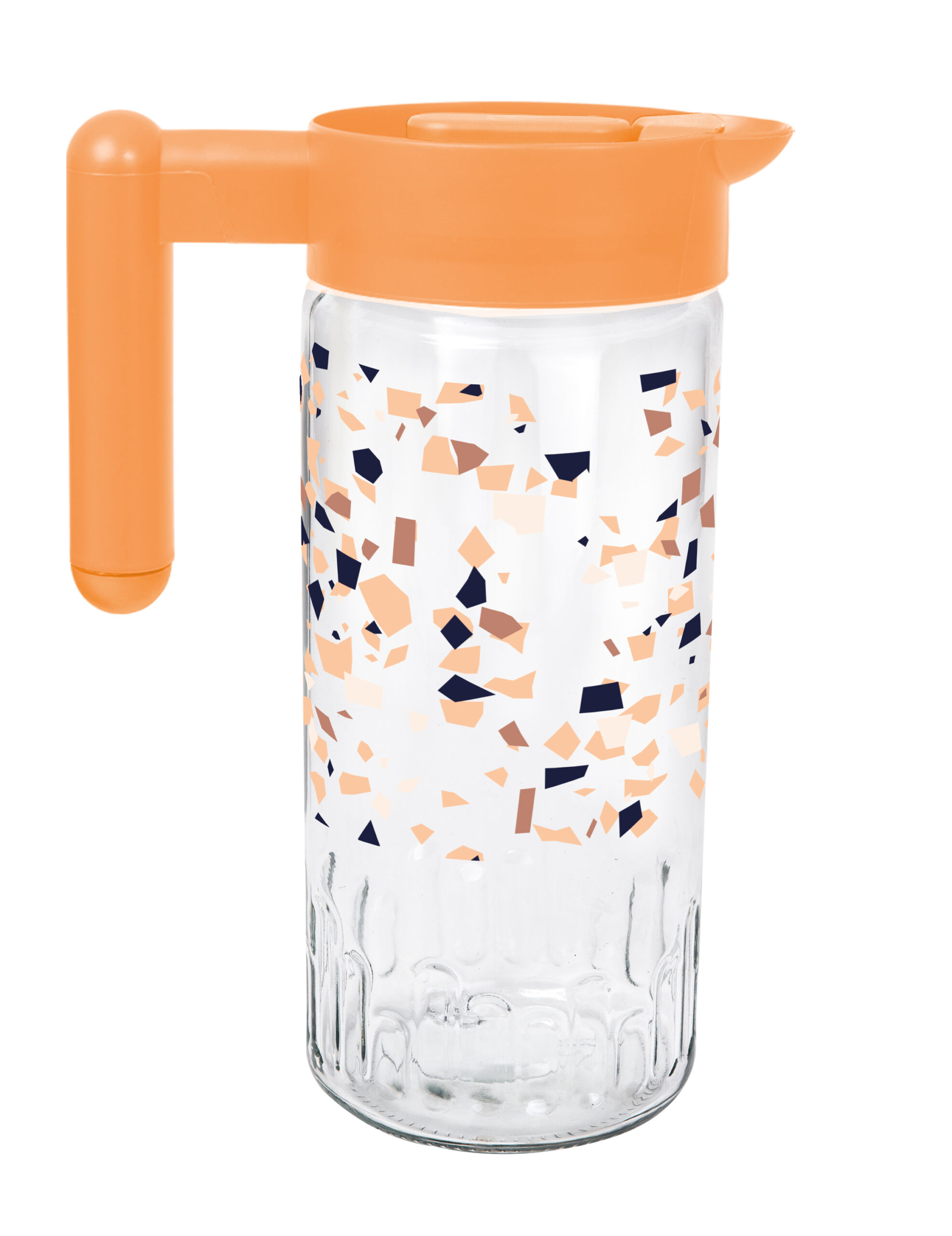 1,46 lt Decorated Jug-Terrazzo
