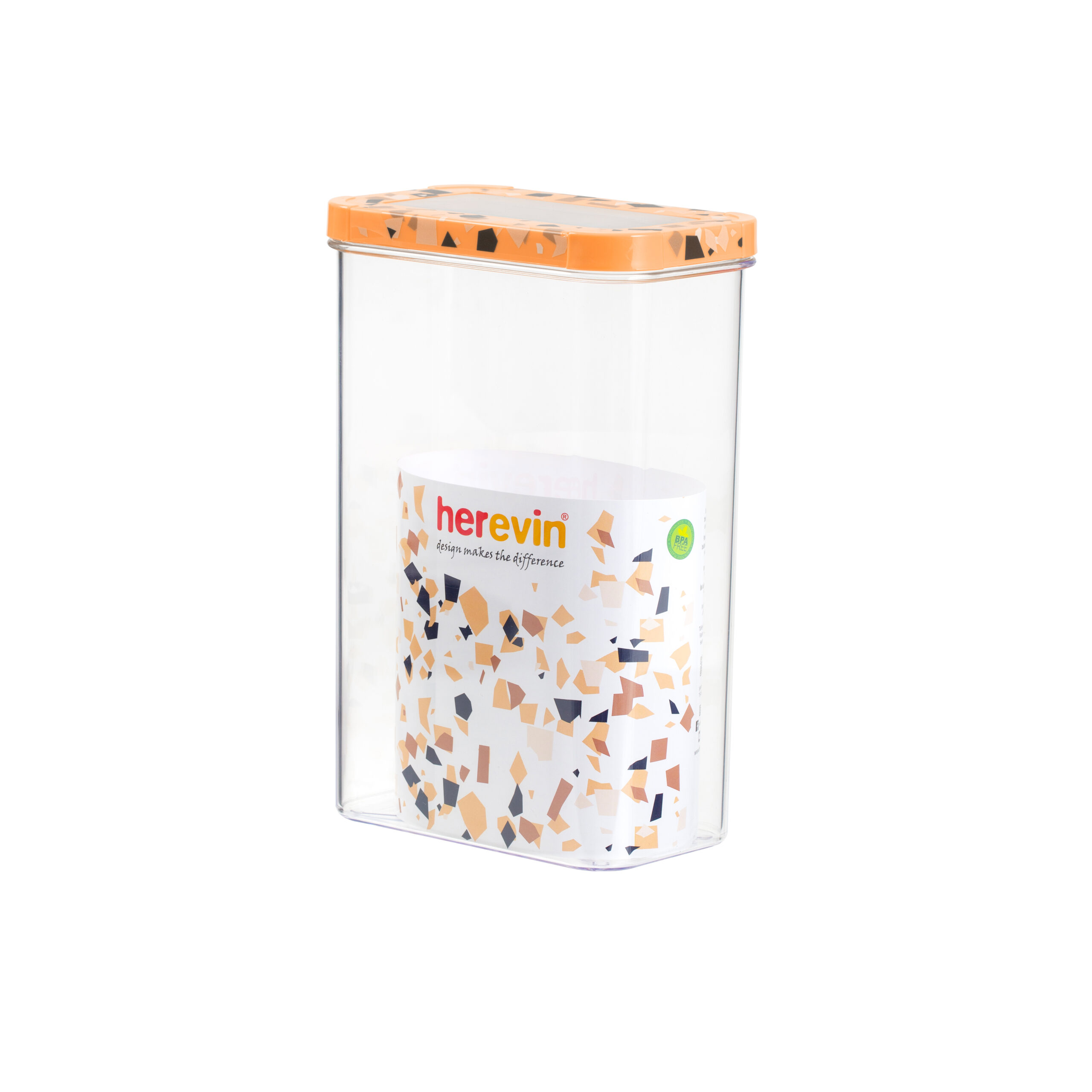 2,5 Lt Storage Canister-Terrazzo