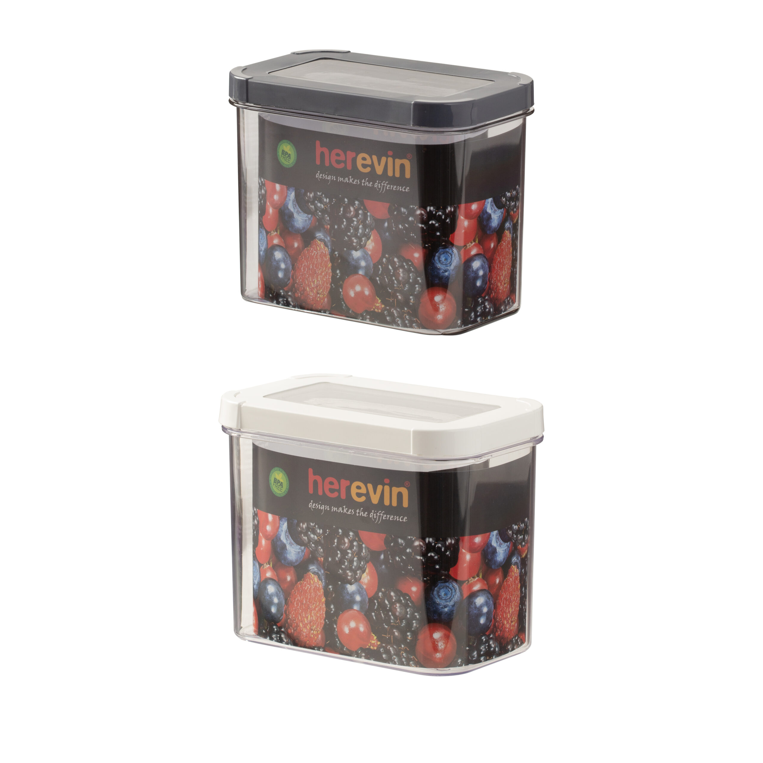 1,2 Lt Storage Canister-White-Grey