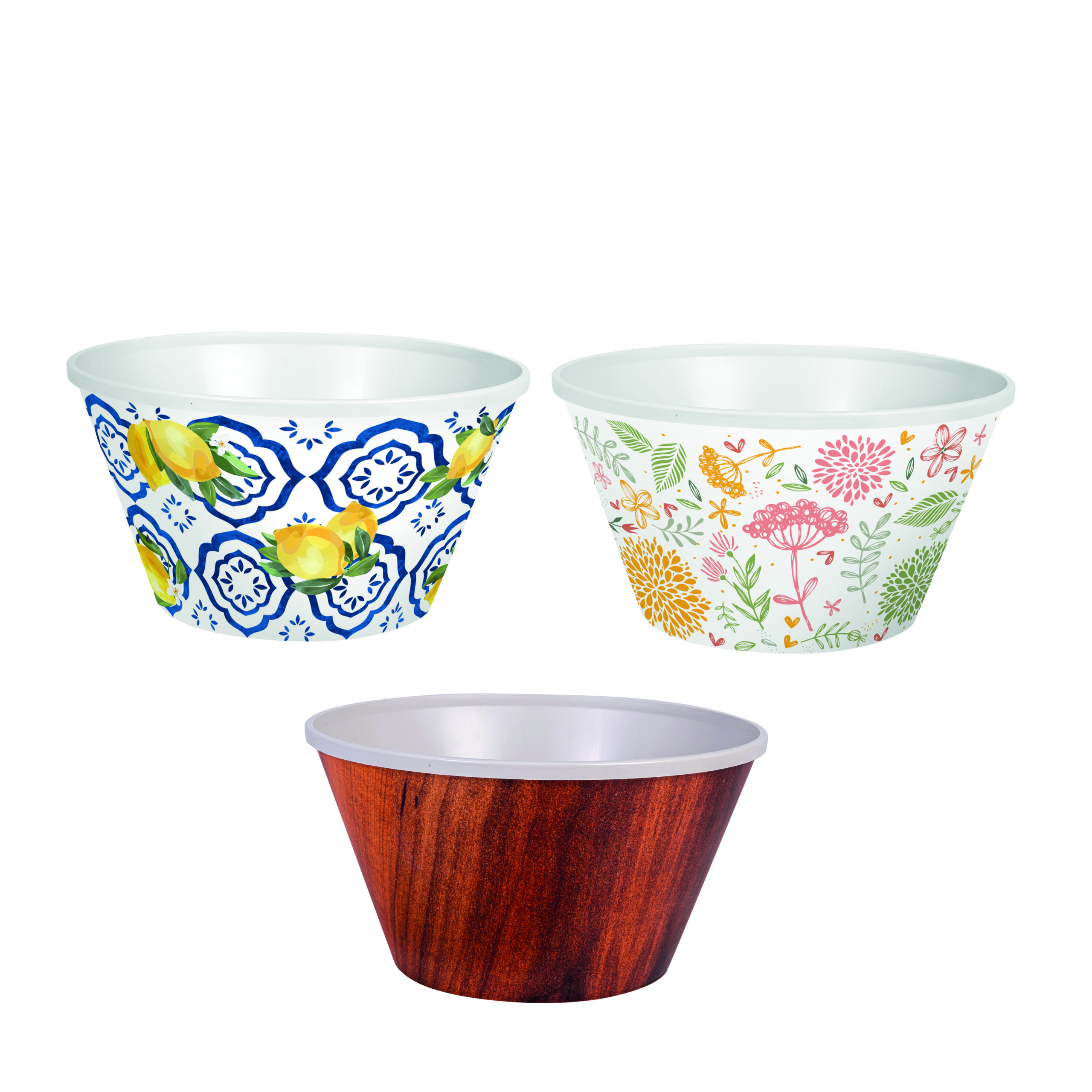 4,6 Lt Decorated Big Bowl-006-007-157-Mix