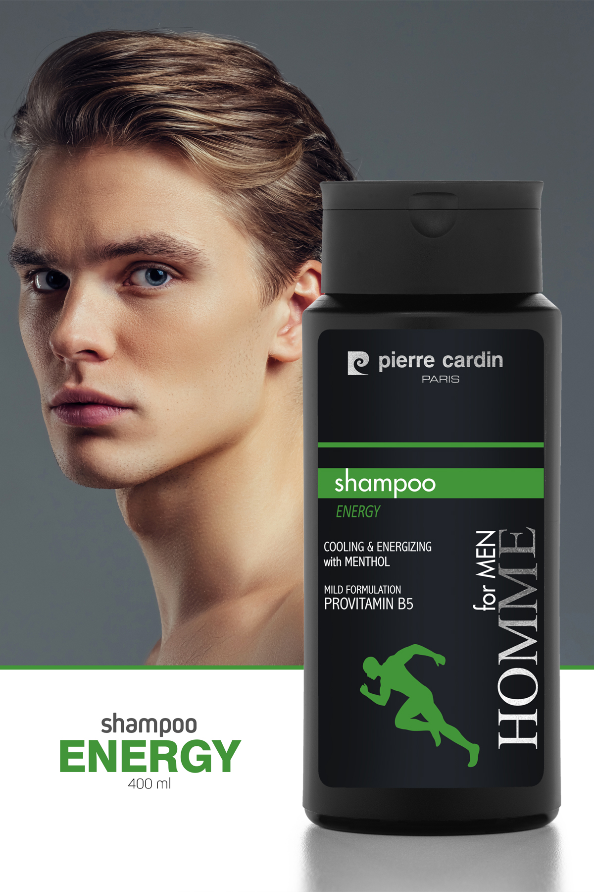 Pierre Cardin For Men Shampoo - Energy
