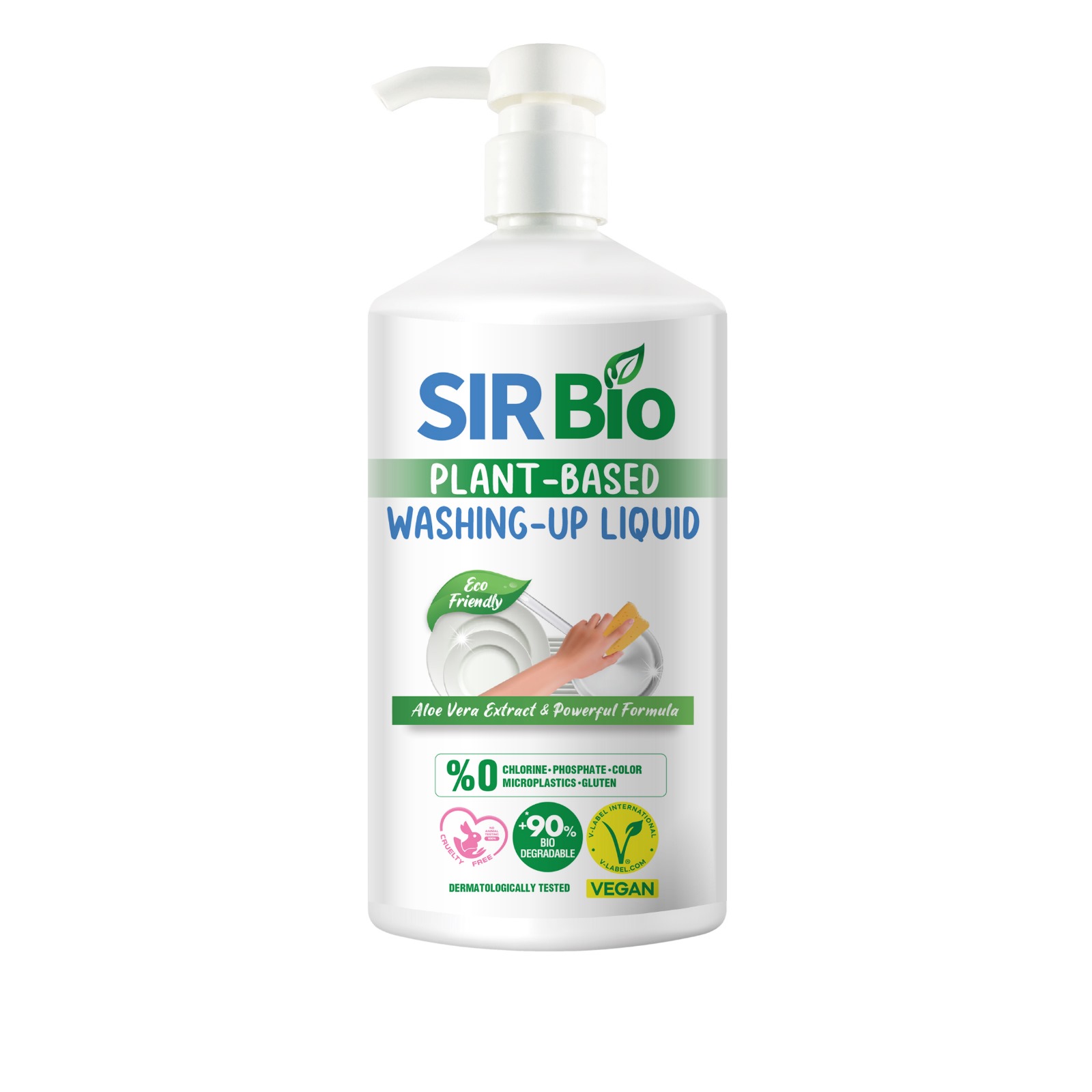 Sir Bio Dishwashing Washing Up Liquid 1000Ml