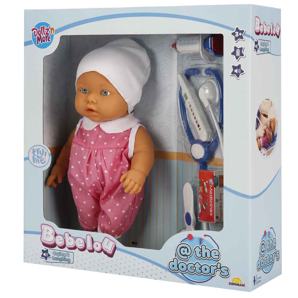 Bebelou @The Doctors Cry.&Laugh. 2Ast.32Cm.